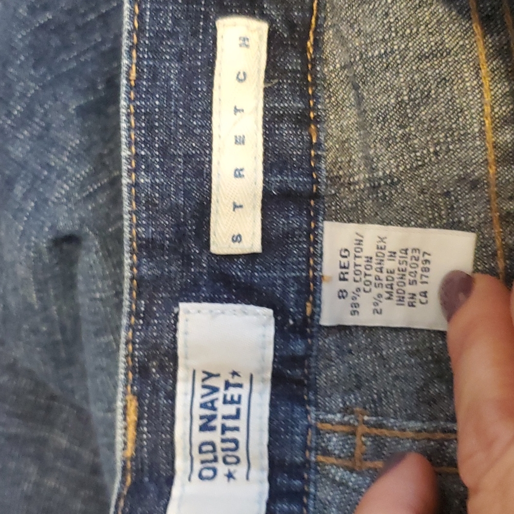 Old Navy Outlet Blue Jeans - Picture 5 of 6